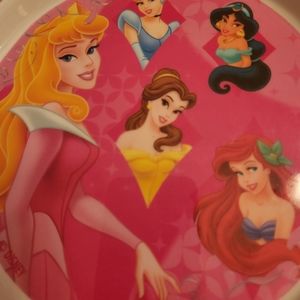 DISNEY PRINCESS PLATE for kids